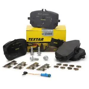 TEXTAR 2294201 Bremsbeläge + Wako für MERCEDES W177 V177 W247 C118 X118 H247 X247 vorne