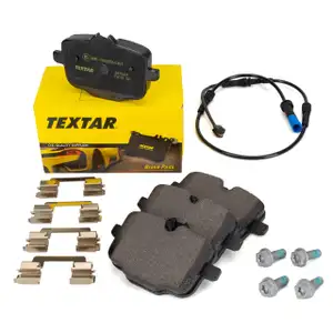 TEXTAR 2470401 Bremsbel&auml;ge + Wako f&uuml;r BMW X3 G01 X4 G02 mit M-Technik hinten