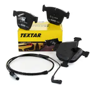 TEXTAR 2373001 Bremsbel&auml;ge + Wako f&uuml;r BMW X5 E70 X6 E71 E72 bis 04.2010 hinten