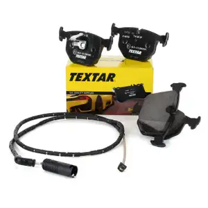 TEXTAR 2148703 Bremsbel&auml;ge + Wako f&uuml;r BMW X3 E83 2.0-30i 2.0-35d bis 08.2010 hinten