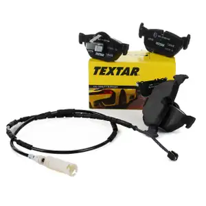 TEXTAR 2392701 Bremsbel&auml;ge + Wako f&uuml;r BMW 1er E81-88 3er E90-93 ab 03.2010 hinten