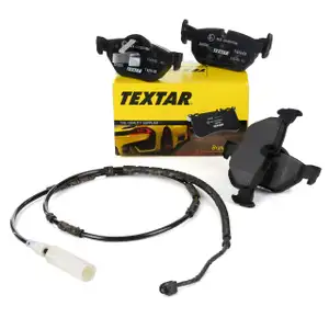 TEXTAR 2392701 Bremsbel&auml;ge + Wako f&uuml;r BMW X1 E84 16-28i 16-25d ab 03.2010 hinten