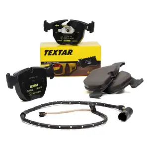 TEXTAR 2148602 Bremsbel&auml;ge + Warnkontakt f&uuml;r BMW X5 E53 3.0i 4.4i 3.0d vorne