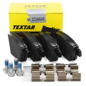 TEXTAR 2456301 Bremsbel&auml;ge f&uuml;r VW Golf 6 Touran AUDI A1 8X A3 8P hinten 5K0698451C
