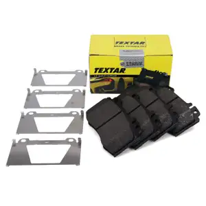 TEXTAR 2374502 Bremsbeläge für MERCEDES W203 C219 W211 W220 vorne 004420902041