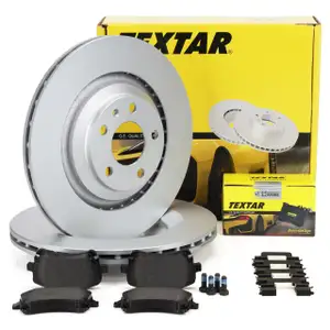 TEXTAR Bremsscheiben + Bremsbel&auml;ge f&uuml;r AUDI A6/Avant 4F C6 PR-1KW/2EE hinten