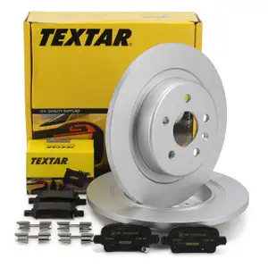 TEXTAR Bremsscheiben + Bremsbel&auml;ge f&uuml;r OPEL Astra K CHEVROLET Cruze J400 J405 hinten