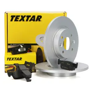 TEXTAR Bremsscheiben + Bremsbel&auml;ge f&uuml;r SMART ForFour ForTwo 453 vorne
