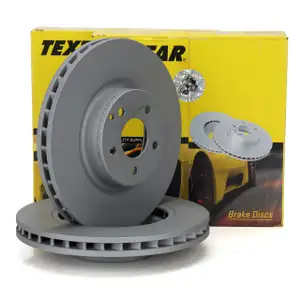 TEXTAR 92119905 Bremsscheiben Satz f&uuml;r MERCEDES W211 S211 C219 X204 vorne 2044210000