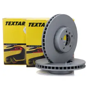 TEXTAR 92182425 Bremsscheiben Satz f&uuml;r BMW 5er E60 E61 550i 535d 6er E63 650i 635d vorne