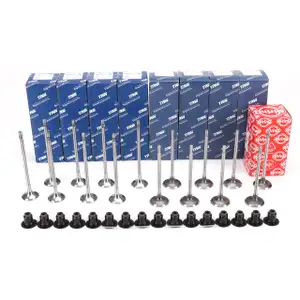 16x TRW Ventile + ELRING Dichtungssatz f&uuml;r BMW F20 F21 F30 F31 N13 PEUGEOT 1 1.6 GTi RCZ