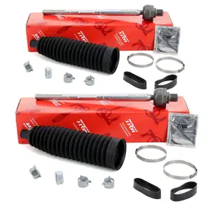 2x TRW JAR972 Spurstange + Lenkmanschette f&uuml;r OPEL Zafira B vorne innen 1603642/93191521
