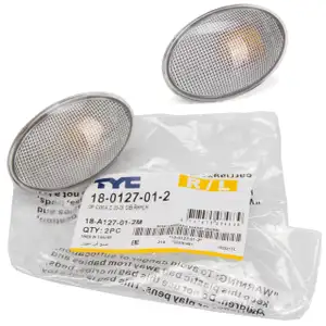 2x TYC Blinker Blinkleuchte seitlich für OPEL Corsa C Combo 1713240/9196353