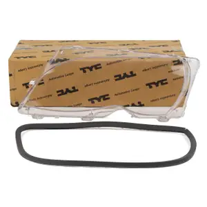 TYC 20-0322-LA-1 Scheinwerferglas Streuscheibe f&uuml;r BMW 3er Limo + Touring LCI vorne links