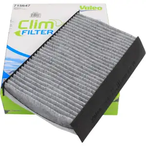 VALEO 715647 Innenraumfilter Aktivkohle f&uuml;r RENAULT Fluence Megane 3 272778970R