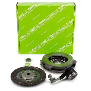VALEO 834046 KIT3P Kupplungssatz + Zentralausrücker für RENAULT Megane 2 Scenic 2 1.5 dCi
