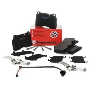 ZIMMERMANN Bremsbel&auml;ge Wako f&uuml;r AUDI RS3 8P TTRS 8J SEAT Leon Cupra 5F vorne