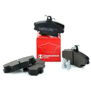 ZIMMERMANN 20772.180.1 Bremsbel&auml;ge Bremskl&ouml;tze f&uuml;r DACIA Logan PEUGEOT RENAULT Clio vorne