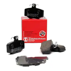 ZIMMERMANN Bremsbeläge Bremsklötze hinten für NISSAN ALMERA 2 PRIMERA
