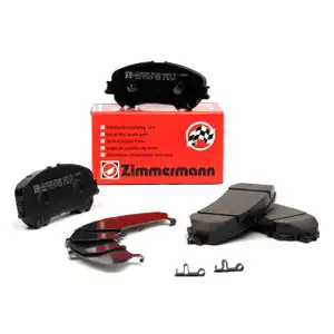 ZIMMERMANN Bremsbel&auml;ge f&uuml;r NISSAN Qashqai 2 X-Trail RENAULT Kadjar Koleos vorne
