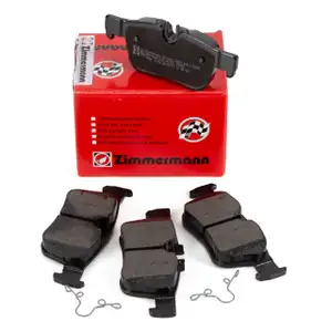 ZIMMERMANN Bremsbel&auml;ge f&uuml;r VOLVO S60 3 S90 2 V60 2 V90 2 XC60 2 16 Zoll hinten