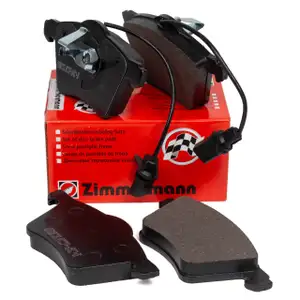 ZIMMERMANN Bremsbel&auml;ge + Sensor f&uuml;r VW Transporter T4 16 Zoll PR-1LB vorne 7D0698151A