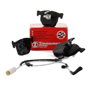 ZIMMERMANN Bremsbel&auml;ge Bremsbelagsatz + Wako f&uuml;r BMW 7er E65 E66 E67 hinten