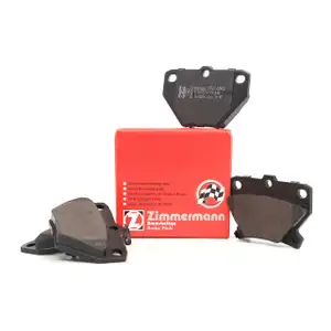 ZIMMERMANN Bremsbel&auml;ge f&uuml;r TOYOTA Corolla E12 Prius W1 W2 Yaris P1 P2 hinten