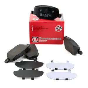 ZIMMERMANN Bremsbel&auml;ge f&uuml;r ALFA ROMEO 159 Brera Spider 939_ LANCIA Thesis 943_ hinten