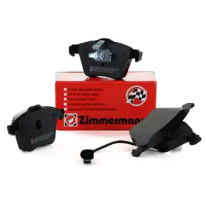 ZIMMERMANN Bremsbel&auml;ge + Wako f&uuml;r AUDI S3 8P TTS 8J SEAT VW Golf 6 GTI/R vorne