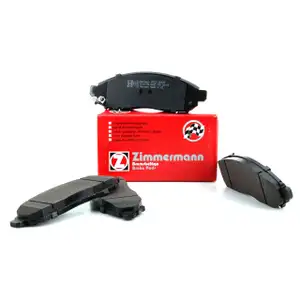 ZIMMERMANN Bremsbel&auml;ge Bremsbelagsatz f&uuml;r NISSAN Leaf Navara Pathfinder 16 Zoll vorne