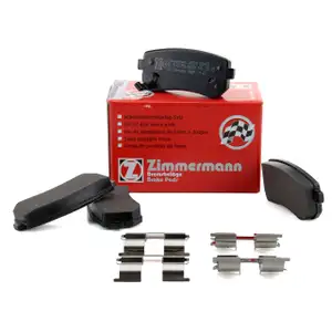 ZIMMERMANN Bremsbel&auml;ge f&uuml;r HYUNDAI i20 i30 ix20 ix35 KIA Pro/Cee'D Cerato hinten
