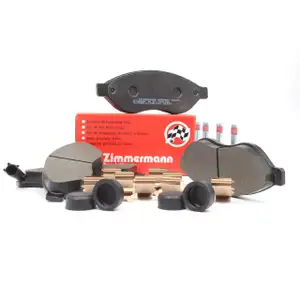 ZIMMERMANN 24468.190.3 Bremsbel&auml;ge + Wako f&uuml;r CITROEN Jumper FIAT Ducato PEUGEOT vorne