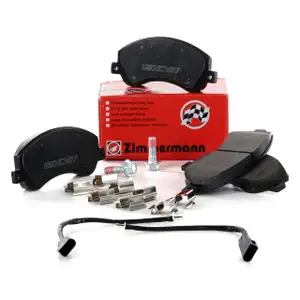 ZIMMERMANN Brake Pads + Warning Switch for FORD TRANSIT / TRANSIT TOURNEO (Front)