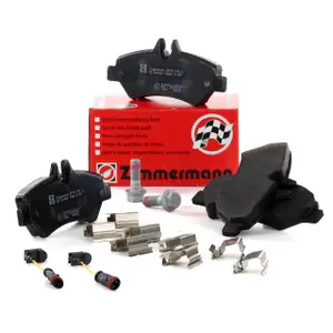 ZIMMERMANN Bremsbel&auml;ge + Warnkontaktkabel f&uuml;r MERCEDES-BENZ Sprinter 906 30-5t hinten