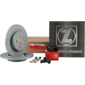 ZIMMERMANN Brake Discs + Pads for OPEL Astra K 16-inch RPO J60 (Rear)