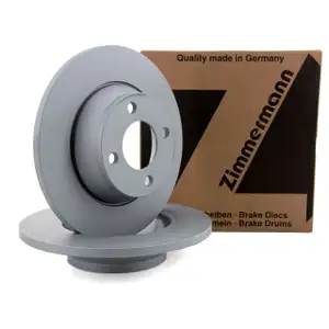 ZIMMERMANN Bremsscheiben Satz f&uuml;r AUDI 80 (8C B4) 1.6 2.0 1.9TD 1.9TDI vorne