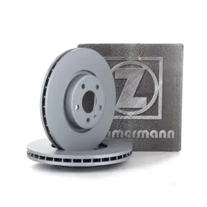 ZIMMERMANN Bremsscheiben Satz f&uuml;r AUDI Q5 8RB FYB FYG PR-1LB/1LC vorne