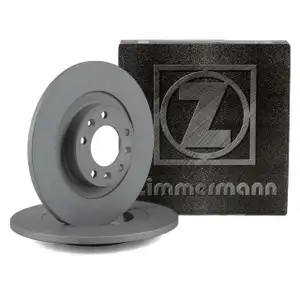 ZIMMERMANN Bremsscheiben f&uuml;r CITROEN C4 Picasso 2 PEUGEOT 308 2 2 3008 5008 Expert hinten