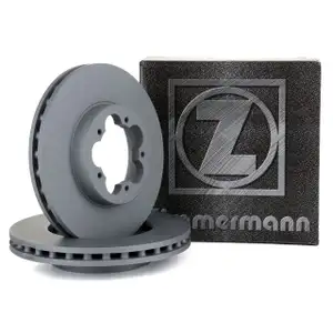 ZIMMERMANN Bremsscheiben Satz f&uuml;r FORD Transit/Transit Tourneo 260/280/300 FWD vorne
