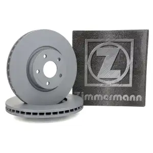 ZIMMERMANN Bremsscheiben Satz f&uuml;r FORD Mondeo 4 MK4 1.6-2.5 1.6-2.2TDCi vorne