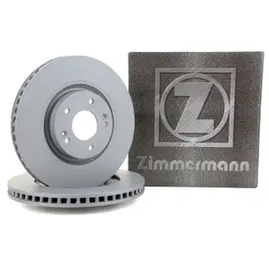 ZIMMERMANN Bremsscheiben Satz f&uuml;r Hyundai i40 (VF) 17/18 Zoll Kia Cadenza vorne