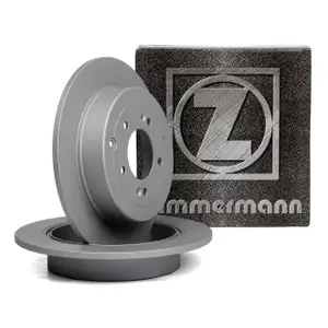 ZIMMERMANN Bremsscheiben Satz f&uuml;r HYUNDAI TUCSON (TL) KIA SPORTAGE (QL) hinten