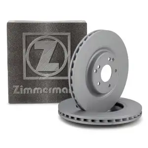 ZIMMERMANN Bremsscheiben Satz für MERCEDES C-Klasse W203 S203 CLK C209 vorne 2034210412