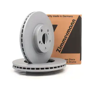 ZIMMERMANN Bremsscheiben Satz f&uuml;r Toyota Avensis (T25) 1.6 VVT-i 1.8 vorne