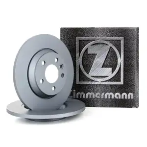 ZIMMERMANN Bremsscheiben Satz f&uuml;r VW Sharan T4 2E3 SEAT Alhambra 16 Zoll hinten