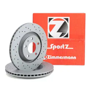 Zimmermann SPORT Bremsscheiben Satz f&uuml;r AUDI S4 8E B6 B7 1KE/S4 hinten