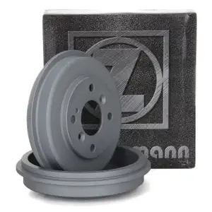 ZIMMERMANN Bremstrommeln Satz f&uuml;r FORD Fiesta 6 MK5 1.25-1.6 Ti 1.4/1.6 TDCi hinten