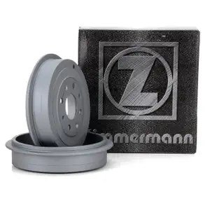 ZIMMERMANN Bremstrommeln Satz für OPEL Adam Corsa DORSA D FIAT Grande/Punto Evo 199 hinten