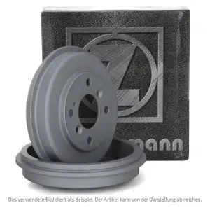 ZIMMERMANN Bremstrommeln Satz für FORD Tourneo/Transit Connect 06.2002-12.2013 hinten